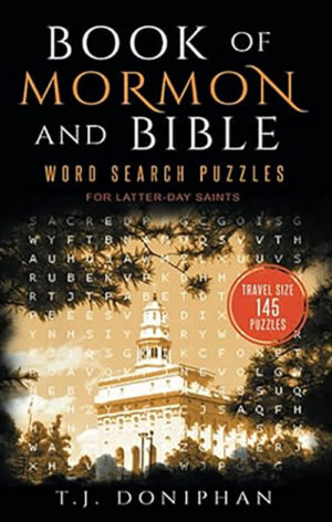 Book of Mormon and Bible Word Search Puzzles Travel size (6 x 9 inches)